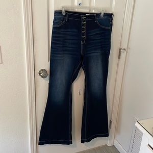 Kancan flare jeans size 3x